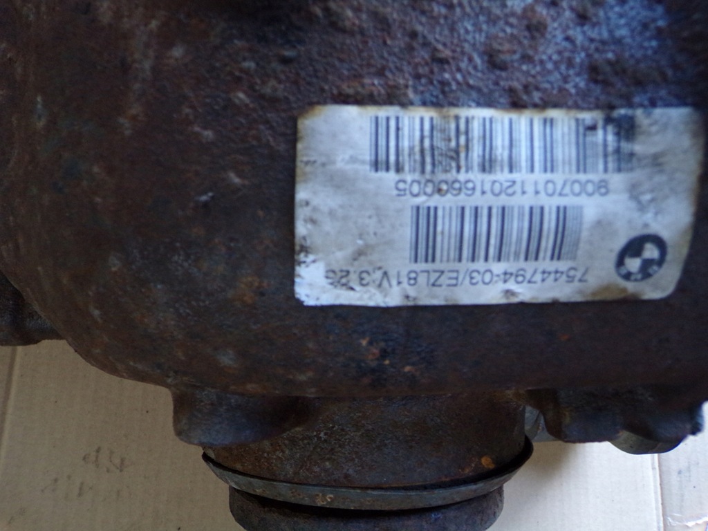 фото №6, Міст диференціал задня bmw x3 e83 3.26