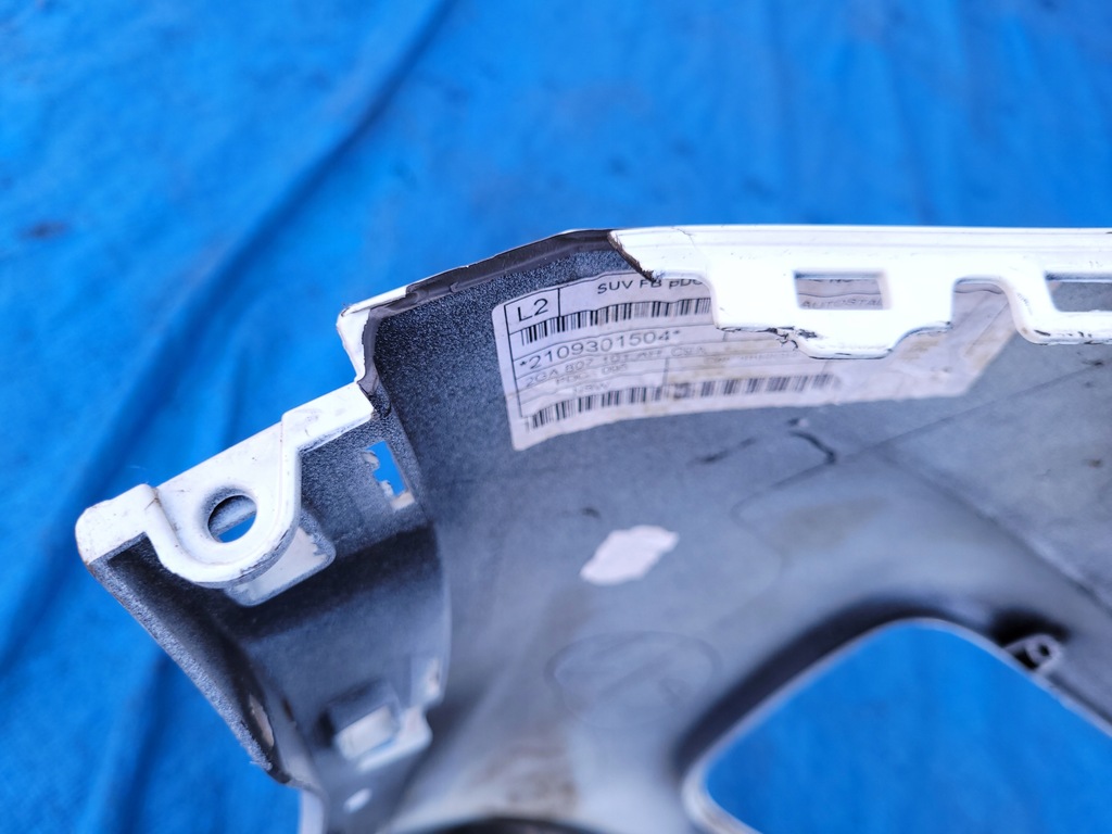 фото №12, Vw t-roc | бампер спойлер нижний перед передний решётка 2ga807221ag | 0492