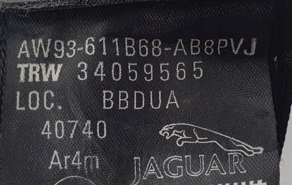 фото №4, Jaguar xj x351 pas безопасности правый задняя