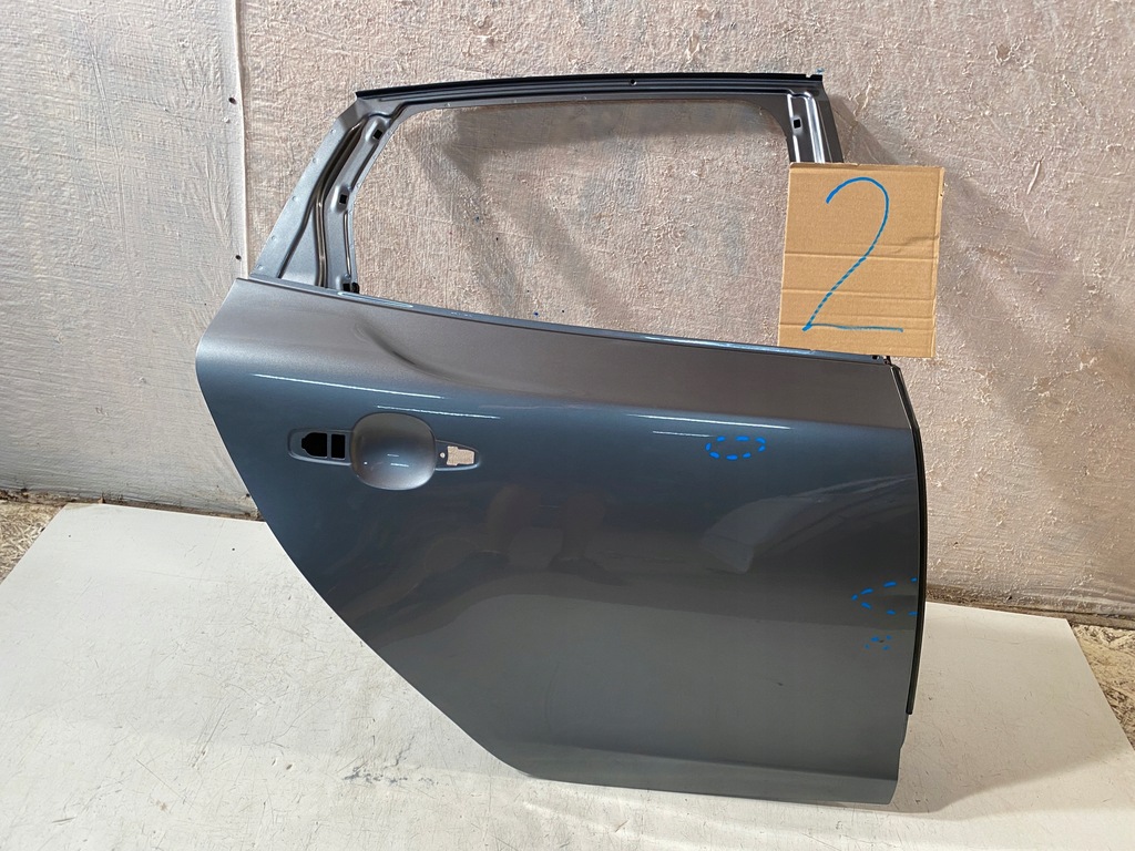 фото №14, Volvo v40 двері правий задня задні праве