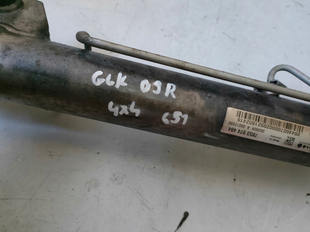фото №7, Mercedes glk трансмиссия рулевая рейка 7853974484
