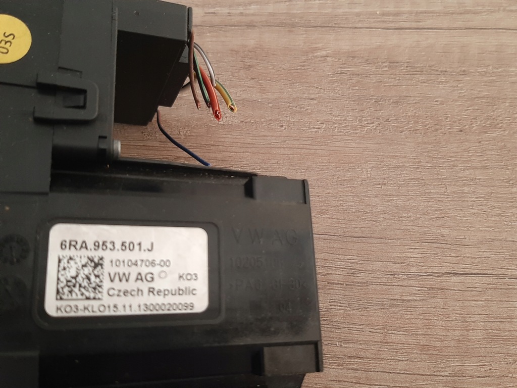 фото №5, Skoda rapid переключатель комбинированный переключатели 6ra953501j 6ra959653