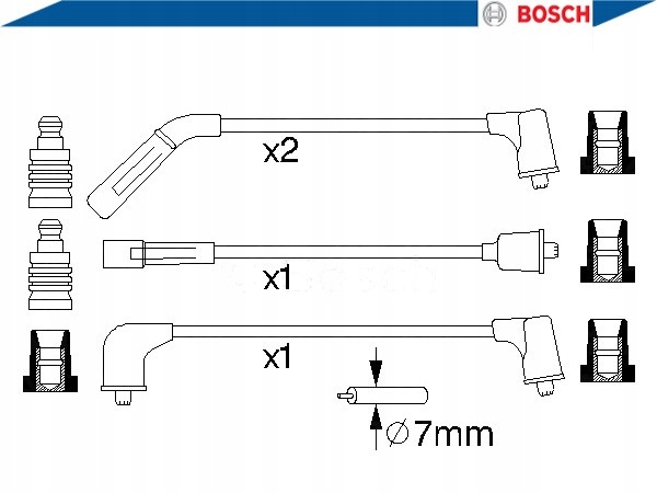 фото №4, Дроти запалювання bosch 33700a78b03 96256433 3008