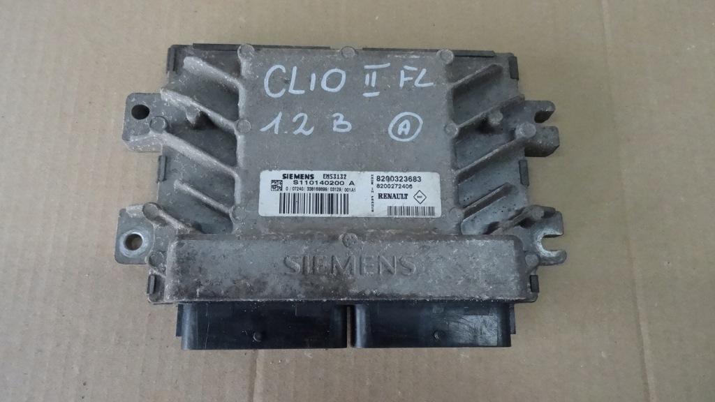 фото №1, Clio 2 ii lift бортовой компьютер блок управления 8200323683