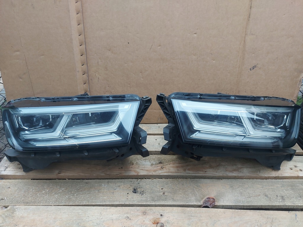 фото №6, Sq5 капот q5 q7 q8 4m q5 fy 80a full led лампы matrix бампер a7 a5 8w ly9t