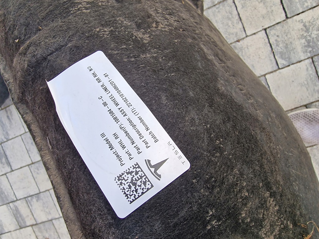 фото №4, Tesla model 3 підкрилок правий задня