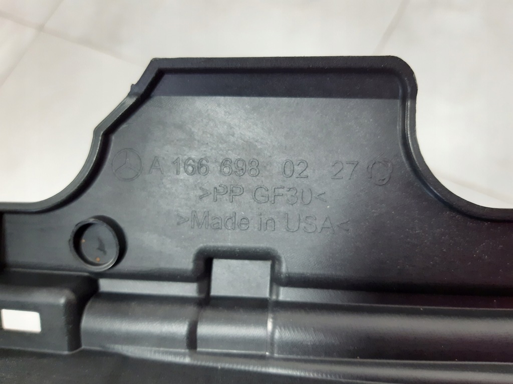 фото №13, Mercedes ml w166 направляющая кронштейн порог правое a1666980227