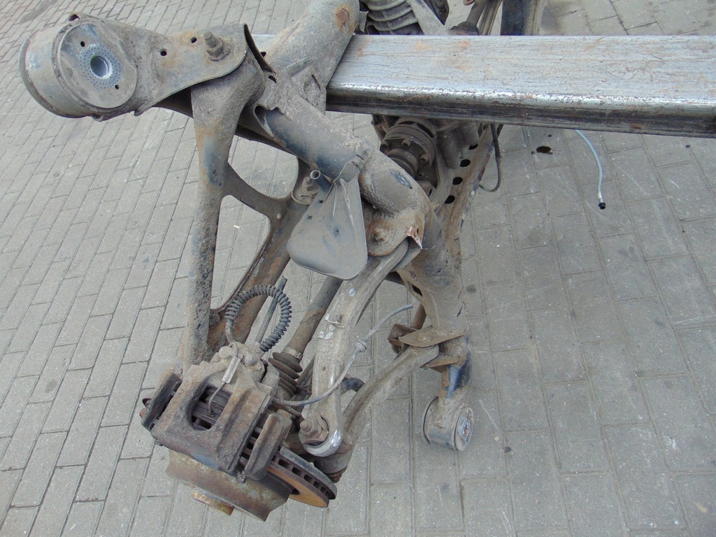 фото №9, Балка oś підвіска задня vw touareg 7l 4x4 2.5tdi