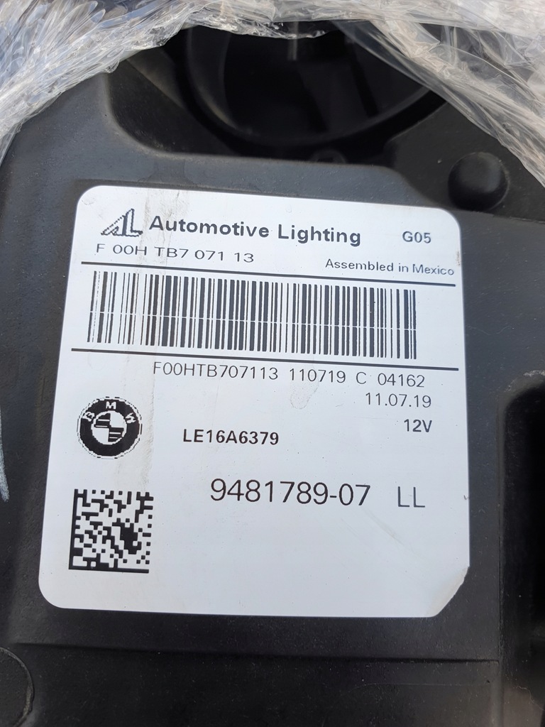 фото №14, Bmw x5 x6 лампа laser левый перед 9481789