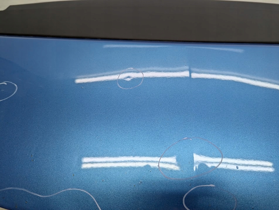 Капот крышка двигателя d22 aquamarine mitsubishi i-miev ha4wlddl6 с Разборки