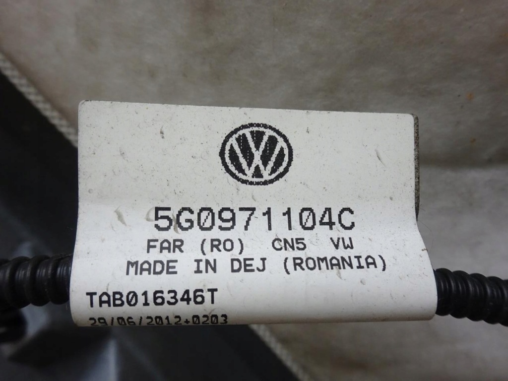 фото №16, Golf vii hb хэтчбек бампер задняя задний kompletny lc9a