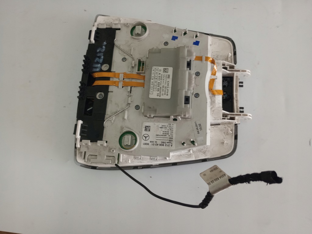 фото №9, Mercedes лампа кабины потолочный a0128206610 a2129064301 europa