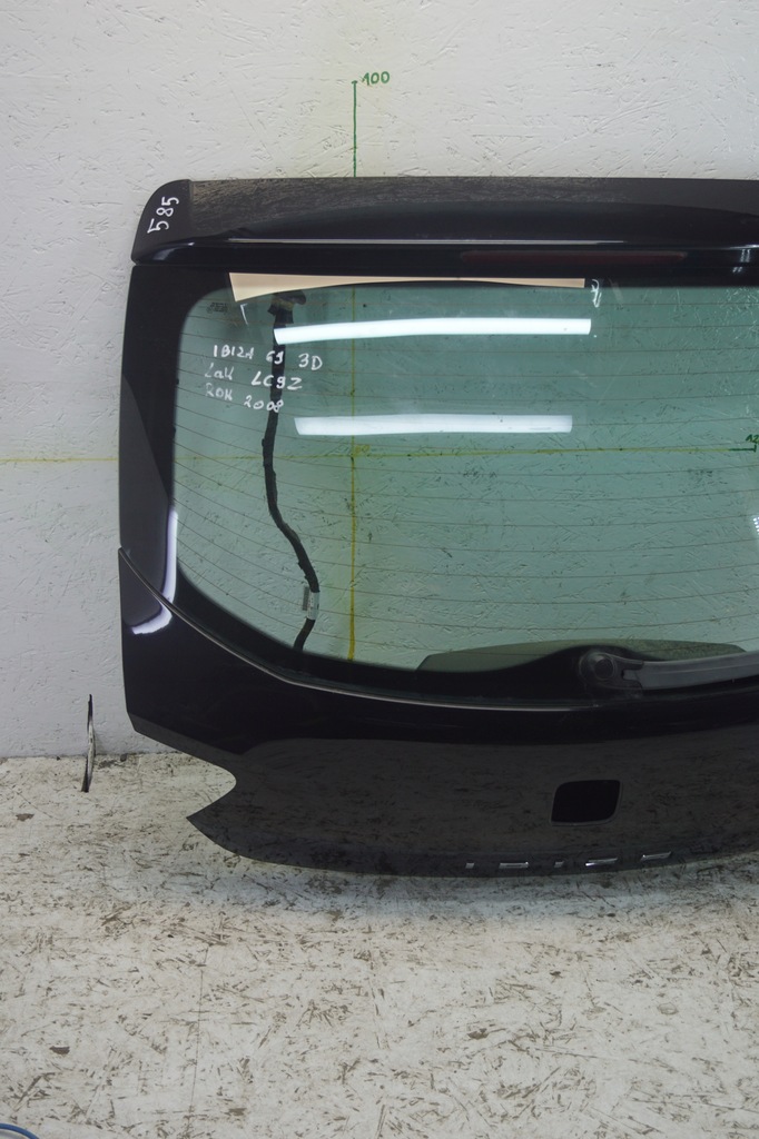 фото №12, Крышка багажника багажника задняя seat ibiza 6j 3d lc9z