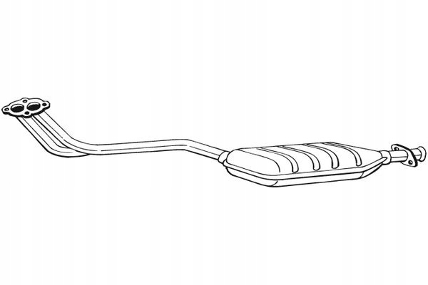 фото №1, Bosal катализатор bmw 3 e36 1.6 1.8 09.90-08.00