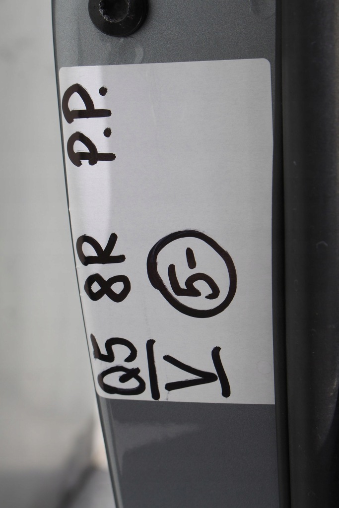 фото №6, Audi q5 дверь передние перед правое сторона правая 8r цвет szary