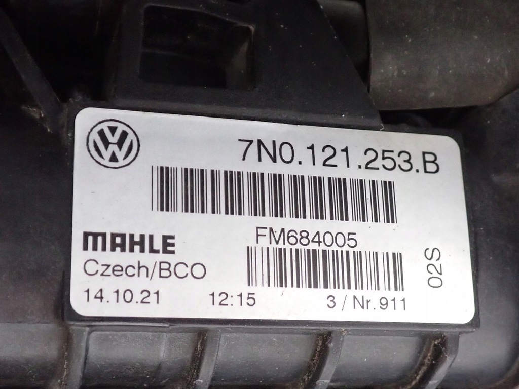 фото №10, Комплект радіатор wody кондиціонер вентилятор seat alhambra sharan lift 1.4 110kw