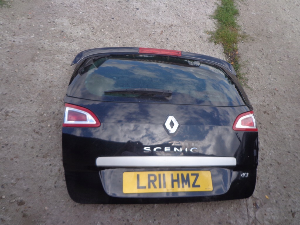 фото №1, Scenic iii 10r. крышка багажника комплектная tegne san913