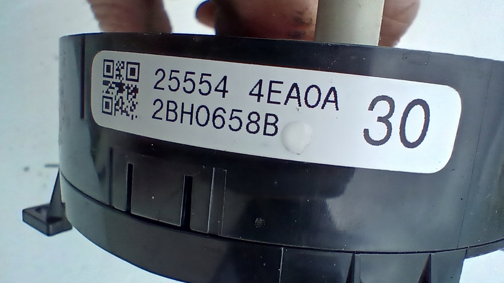 фото №5, Qashqai j11 1.2 стрічка подушка безпеки шлейф 25554-4ea0a