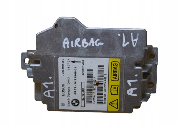 фото №1, Датчик модуль подушка безопасности bmw x5 e70 9171948