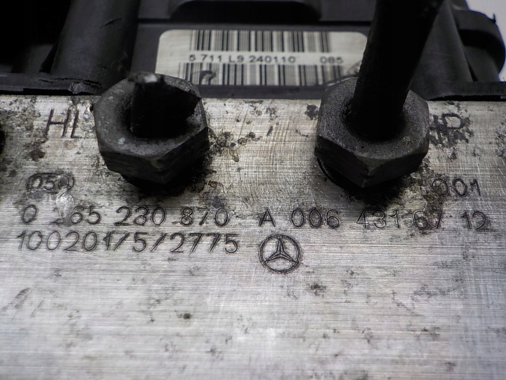 фото №8, Mercedes a w169 b w245 насос abs a0064316712 bosch