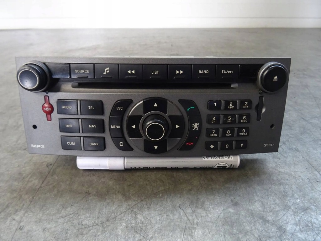 фото №1, Радио cd навигация peugeot 407