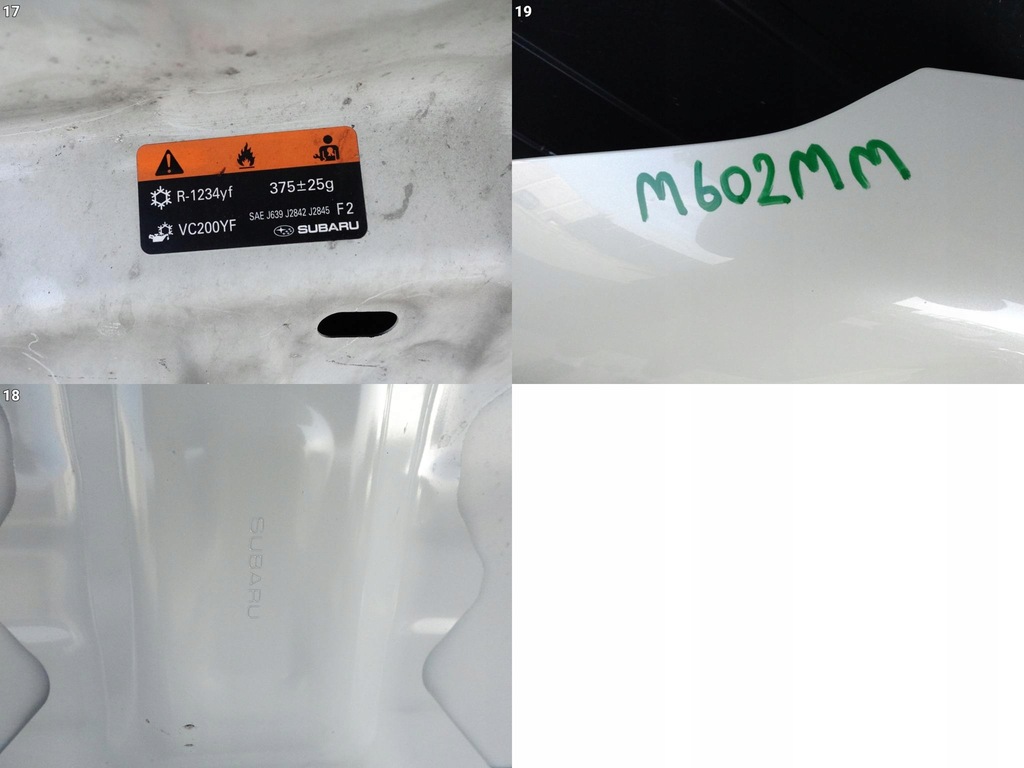 фото №15, Subaru forester v 5 sk 18-24 капот кришка двигуна перед