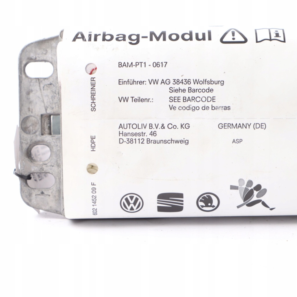 фото №11, Skoda octavia ii подушка воздушная 1k0880204n