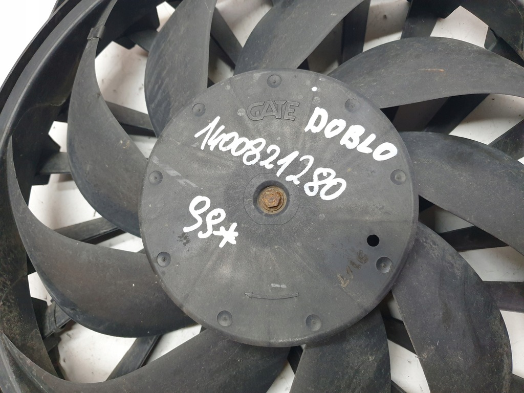 фото №7, Вентилятор радиатора fiat doblo 1400821280