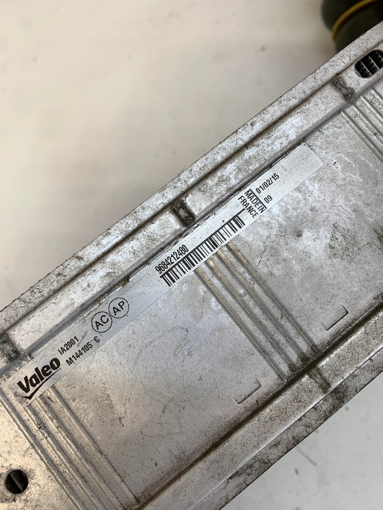 фото №5, Радиатор воздуха интеркулер citroen c4 b7 ii