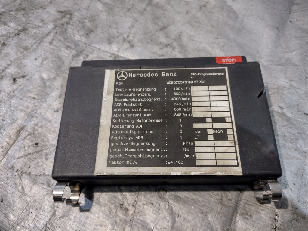 фото №7, Блок управления cpc/fr mercedes-benz a0014465802