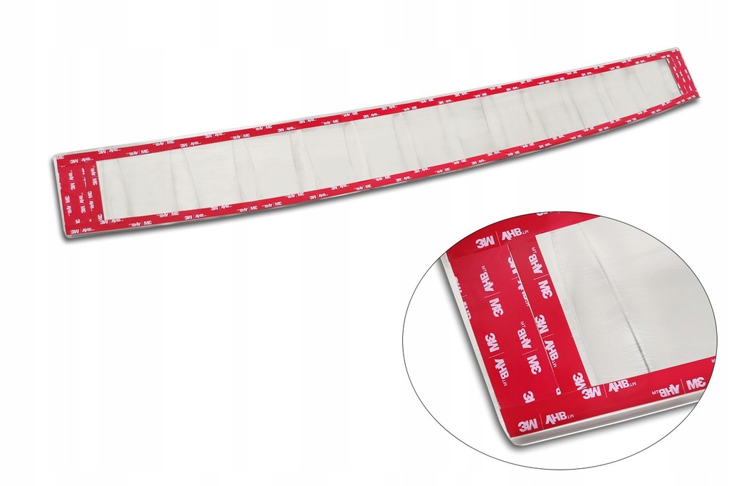 фото №9, Mercedes eqs x296 suv молдинг сталевий накладка na бампер задня