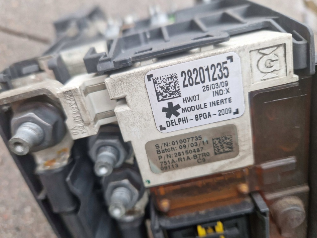 Citroen peugeot модуль напряжения аккумулятор 28201235 Доставка