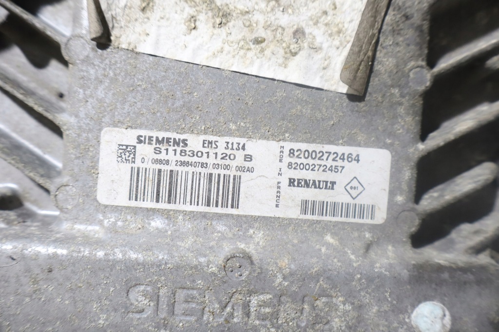 фото №4, Бортовой компьютер двигателя renault megane scenic ii 1.4