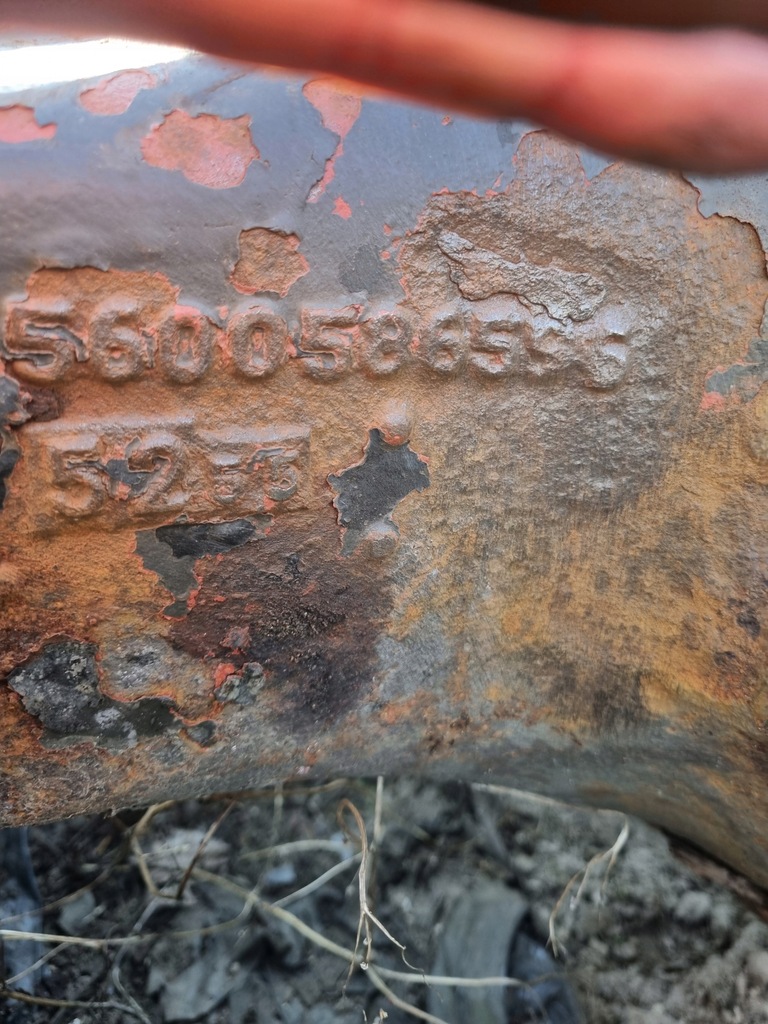 фото №3, Корпус вкладыш головка мост балка моста oś задняя renault midlum dci r 19.5