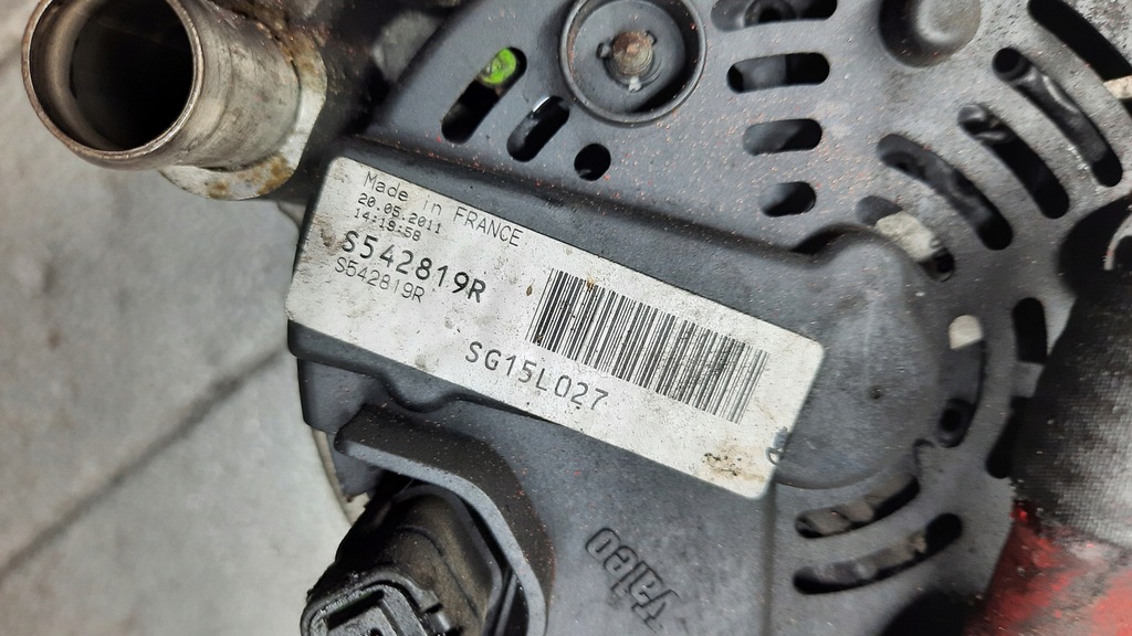 фото №6, Генератор renault espace iv 2.2d 05r 2549098a