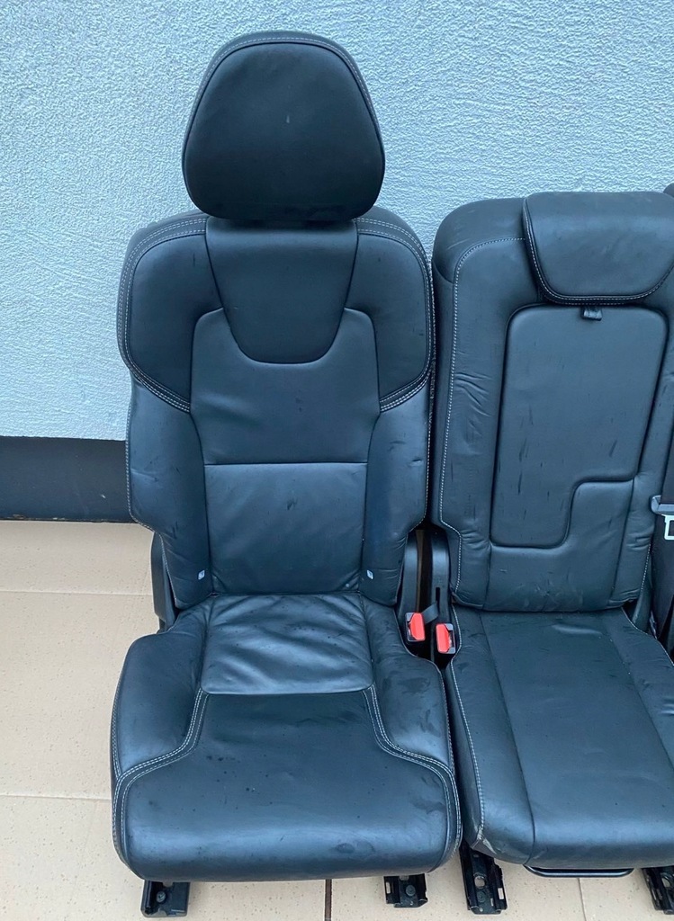 фото №4, Volvo xc90 ii 2014-2019 сидіння заднє сидіння задня ii ряд шкіра