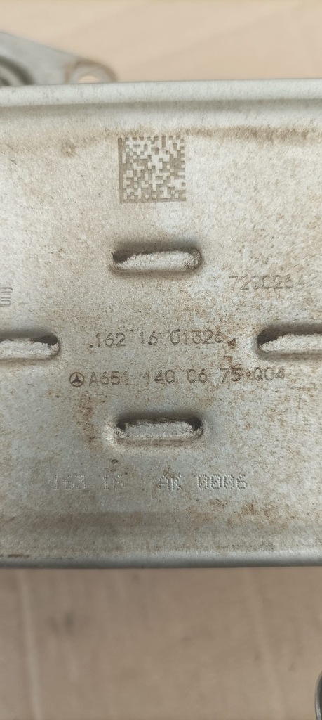 фото №8, Mercedes w205 c-klasa клапан egr радіатор вихлопних газів egr 2.2 cdi