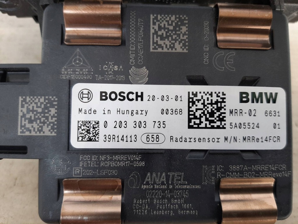 фото №3, Датчик радар acc bmw 1 f40 2 f44 z4 g29
