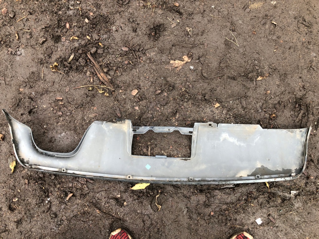 фото №15, Bmw 5 e60 e61 спойлер диффузор накладка бампера задняя 7896627 51127896627