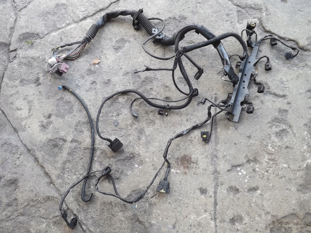 фото №5, Mercedes w203 2.2 cdi електропроводка джгут двигуна a6111500333