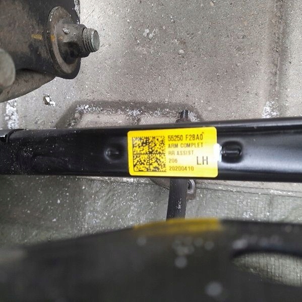 фото №5, Підвіска pista поворотний кулак важіль лівий задня hyundai kona 1.6 gdi гібрид