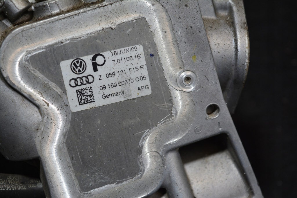 фото №3, Audi a6 c6 lift радиатор выхлопных газов 3.0tdi 059131515r