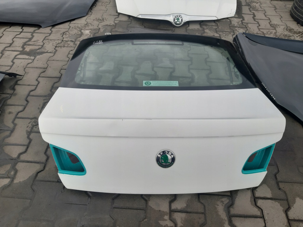 фото №1, Superb 2 ii 08-12 sedan кришка багажника багажника задня lf9e
