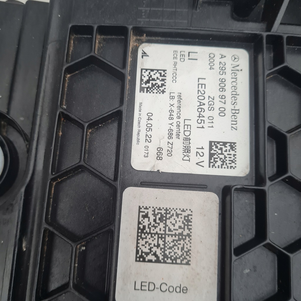 фото №10, Mercedes eqe w295 full led лампа левая правая перед