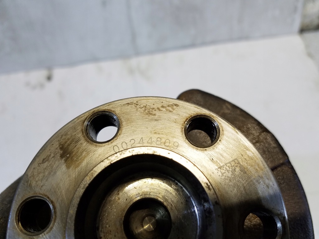 фото №9, Wał колінчастий 1.6 b 4a92 mitsubishi lancer viii