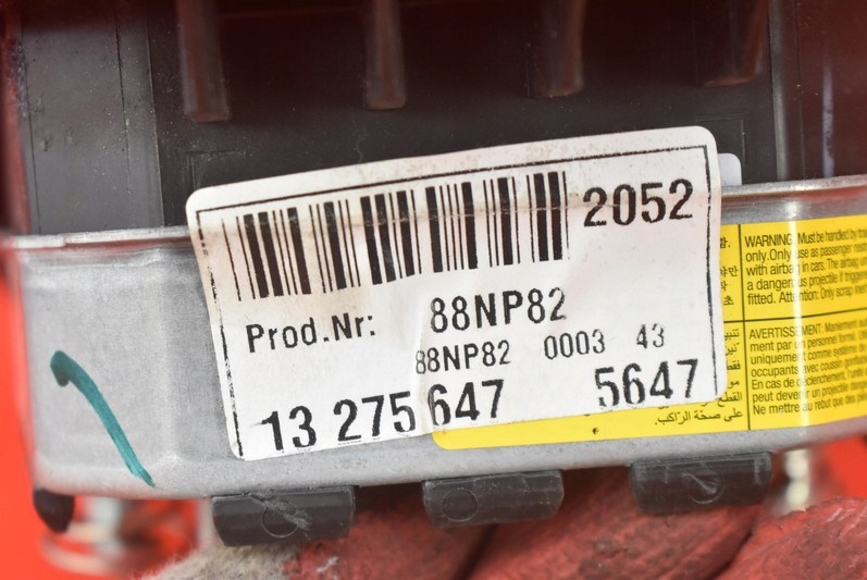 фото №8, Подушка безпеки подушка повітряна водія 13275647 opel insignia a 08-17