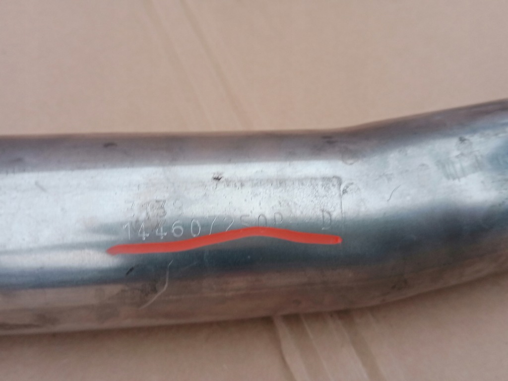 фото №3, Renault master iii труба інтеркулер привід na задня