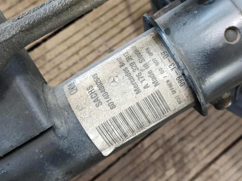 фото №7, Mercedes cla w117 w176 w246 1.5 1.8 2.2 cdi mcperson поворотный кулак рычаг левый