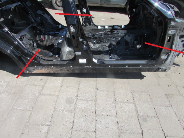 фото №1, Q50 14r порог правый kh3