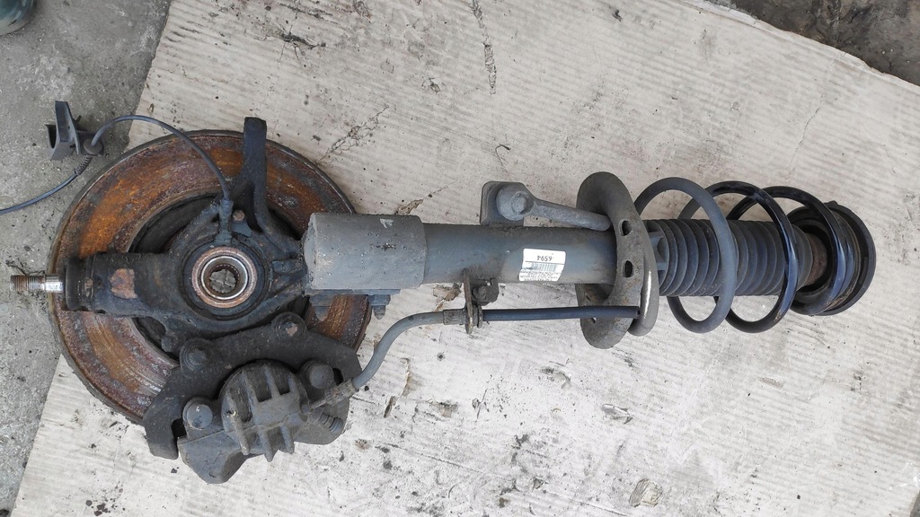 фото №5, Амортизационная стойка поворотный кулак левый 1.6 thp peugeot rcz